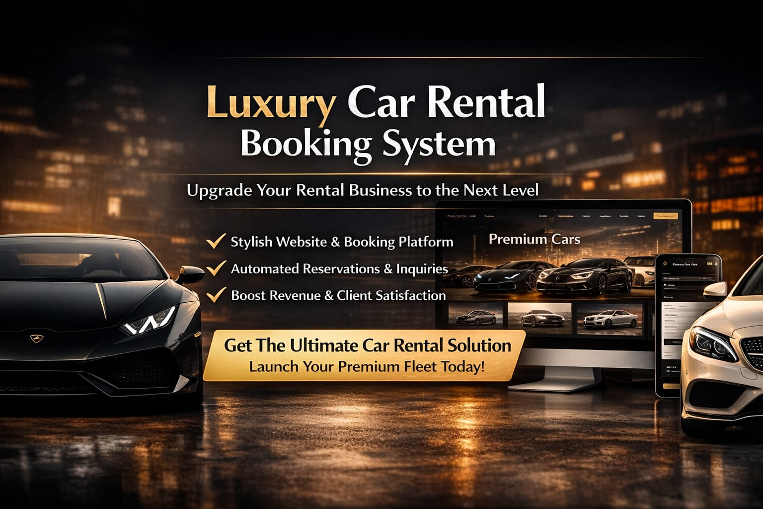 Premium Car Rental Booking System